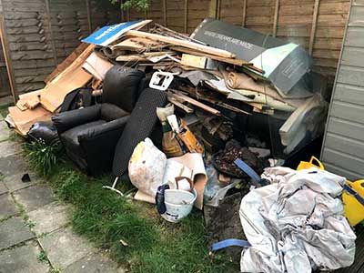 Domestic Rubbish Removed by Rubbish On The Go Before