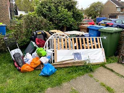 Domestic Rubbish Removed by Rubbish On The Go Before