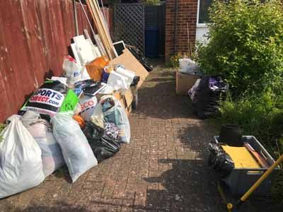 Domestic Rubbish Removed by Rubbish On The Go Before