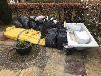 Commercial Rubbish Removed by Rubbish On The Go Before