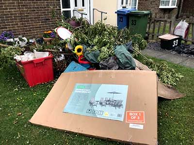 Domestic Rubbish Removed by Rubbish On The Go Before