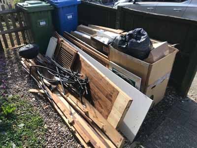 Domestic Rubbish Removed by Rubbish On The Go Before